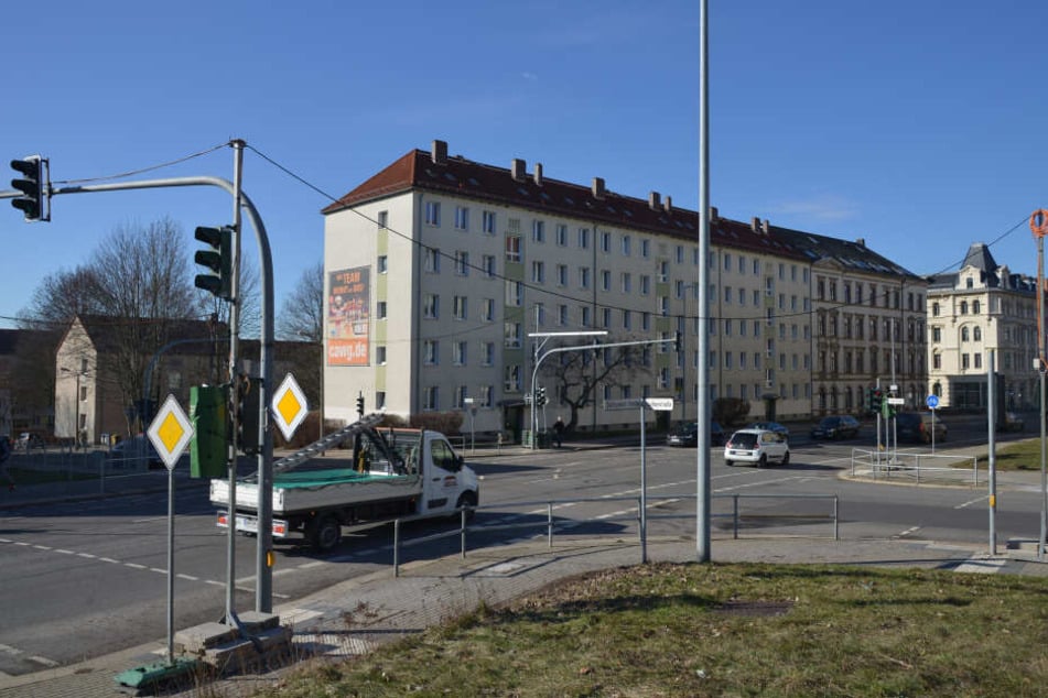 Die Zschopauer Straße wird zwischen Luther- und Ritterstraße voll gesperrt.