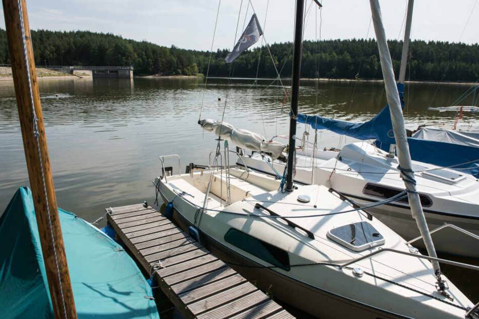 Der Mann wurde tot im Stausee von Heyda gefunden.