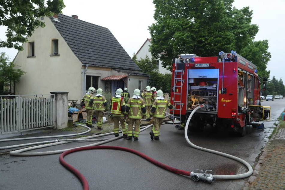 Die Feuerwehr brachte den Brand unter Kontrolle.