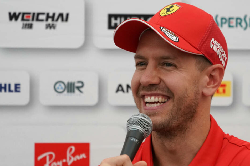 Sebastian Vettel freut sich über sein drittes Kind (Archivbild).
