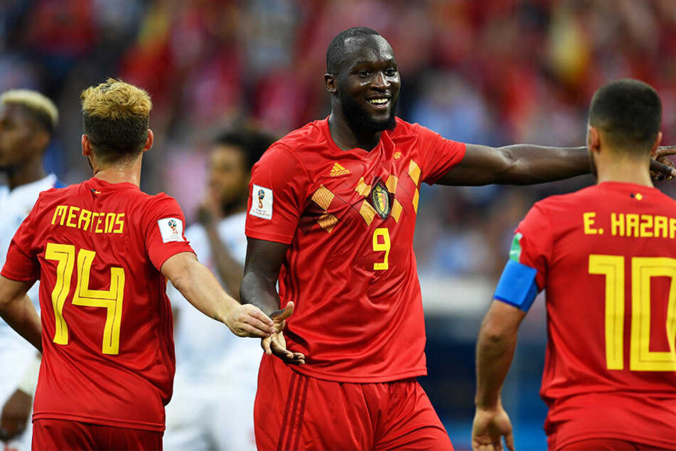 Erzielte einen Doppelpack: Romelu Lukaku (m.).