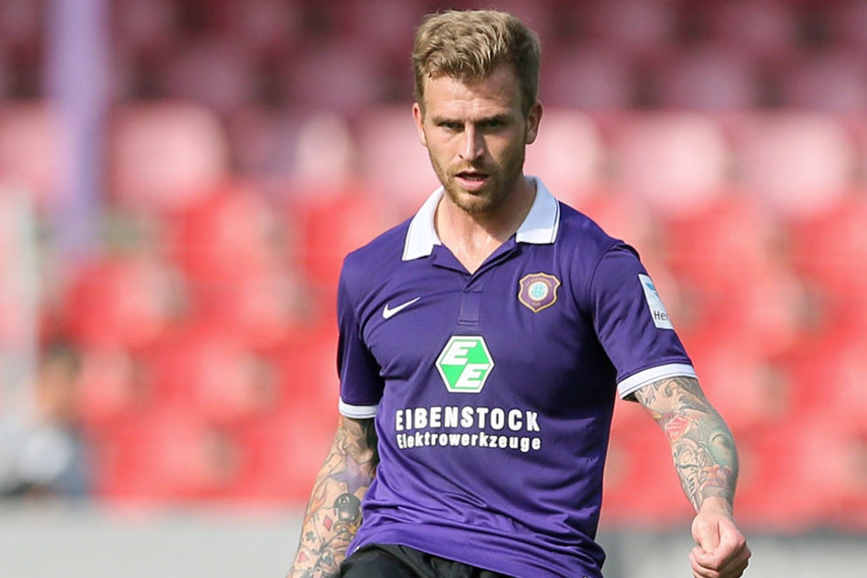 René Klingbeil spielte von 2008 bis 2015 für den FC Erzgebirge. Fünf Jahre lang war er Veilchen-Kapitän. Jetzt trainiert er den FC 1910 Lößnitz.