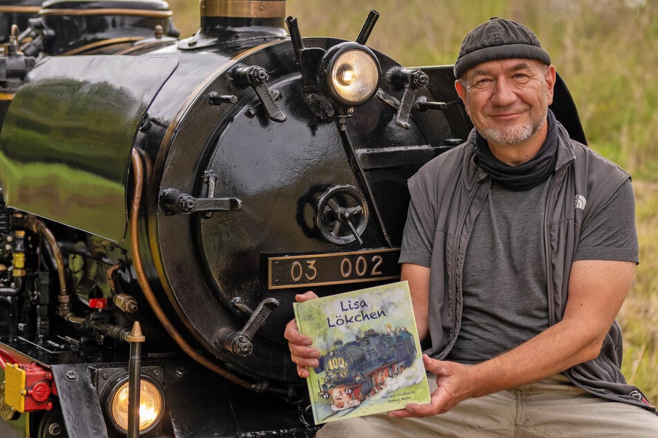 Thomas Mucke hat sich für sein Buch von der Parkeisenbahn inspirieren lassen.