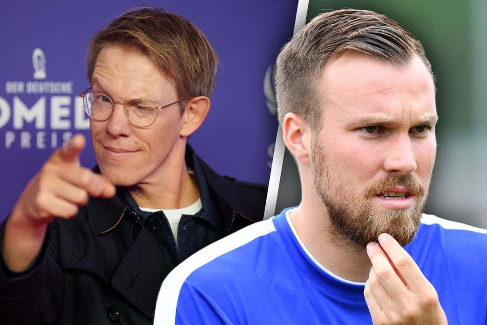 Komiker Simon Gosejohann (50, l.) und Ex-Fußballer Kevin Großkreutz (37) konnten sich zu den Bingo-Siegern dieses Sonntags krönen.