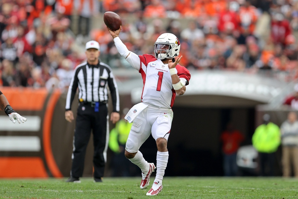 Kyler Murray threw for four touchdowns in Arizona's win on Sunday.