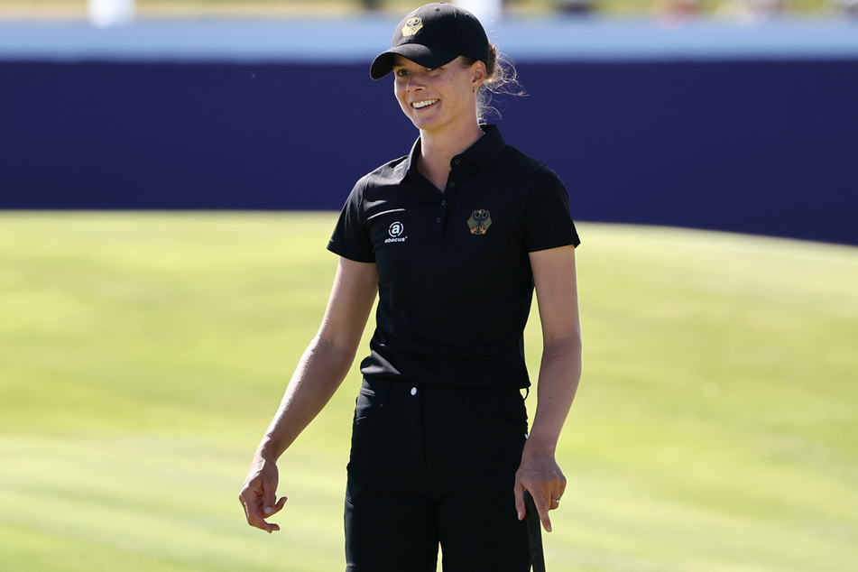 Esther Henseleit (25) spielt eine fabelhafte Schlussrunde. Am Ende wird das mit der ersten deutschen Golf-Medaille bei Olympischen Spielen belohnt.