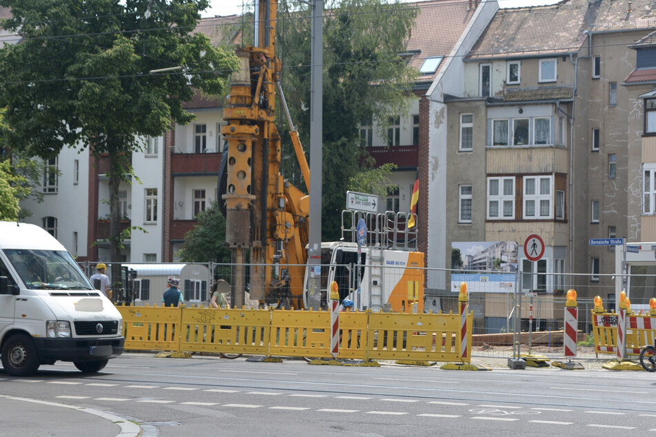 Leipzig Connewitz: Nach Bagger-Besetzung in Connewitz: Grundstück wird weiter bebaut