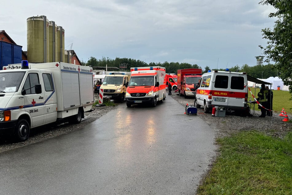 Blitz schlägt ein: Zeltlager unterbrochen