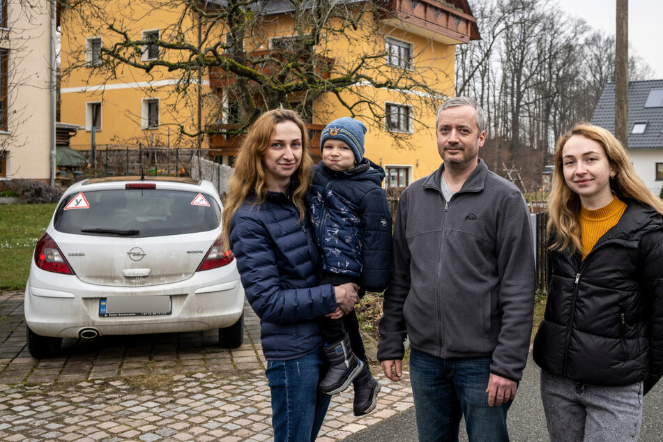 Zuflucht vor dem Krieg: Wie eine sächsische Kleinstadt zum rettenden Hafen für Ukrainer wird