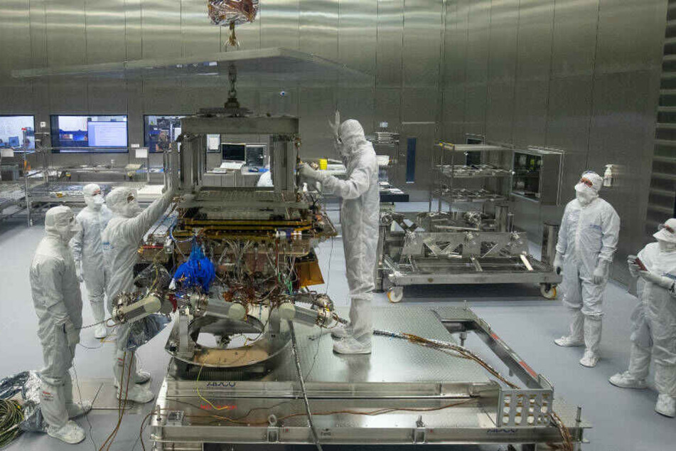 Die Raumsonde "ExoMars".