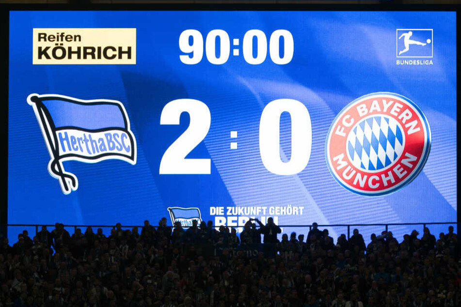 Im Hinspiel feierte die Hertha einen echten Überraschungs-Sieg gegen den FC Bayern.