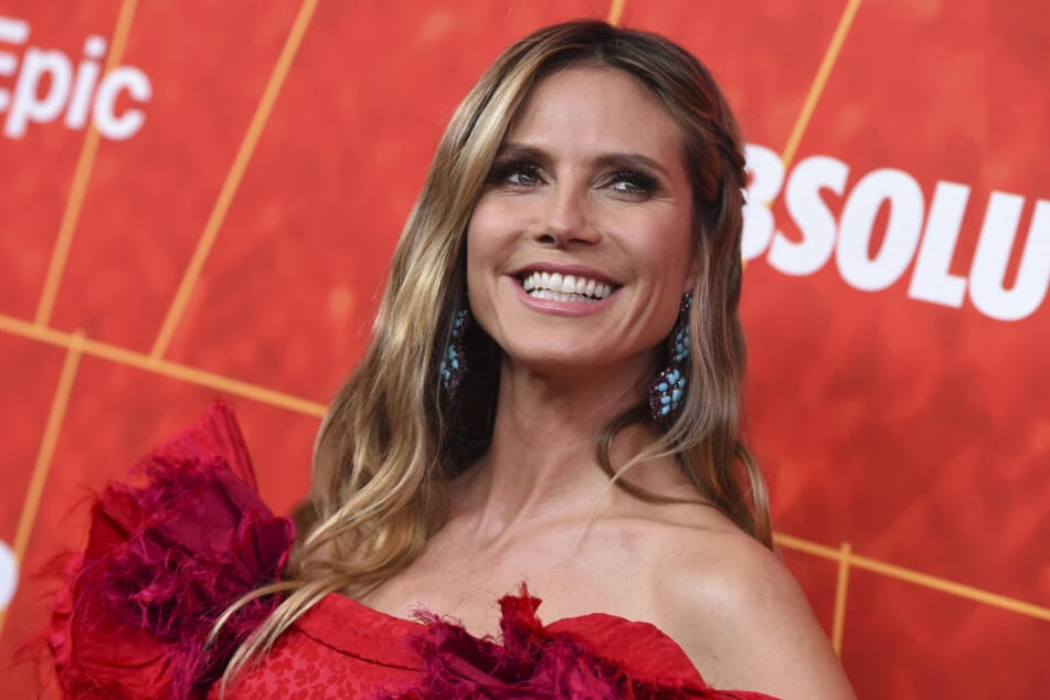 Heidi Klum präsentiert das GNTM-Finale in Düsseldorf.