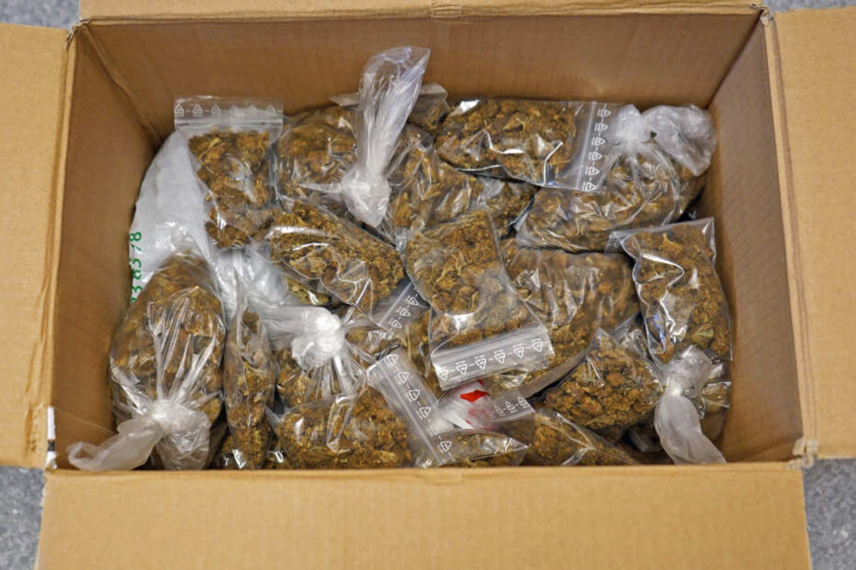 17 Kilogramm Cannabis wurden sichergestellt.