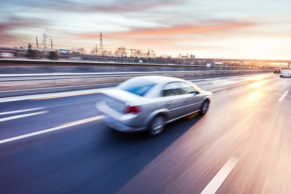 A Tesla driver leaned back and took a nap while going 90mph (stock image).