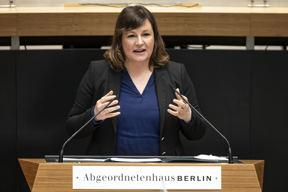 Grünen-Fraktionsvorsitzende Antje Kapek will nicht aufgeben.