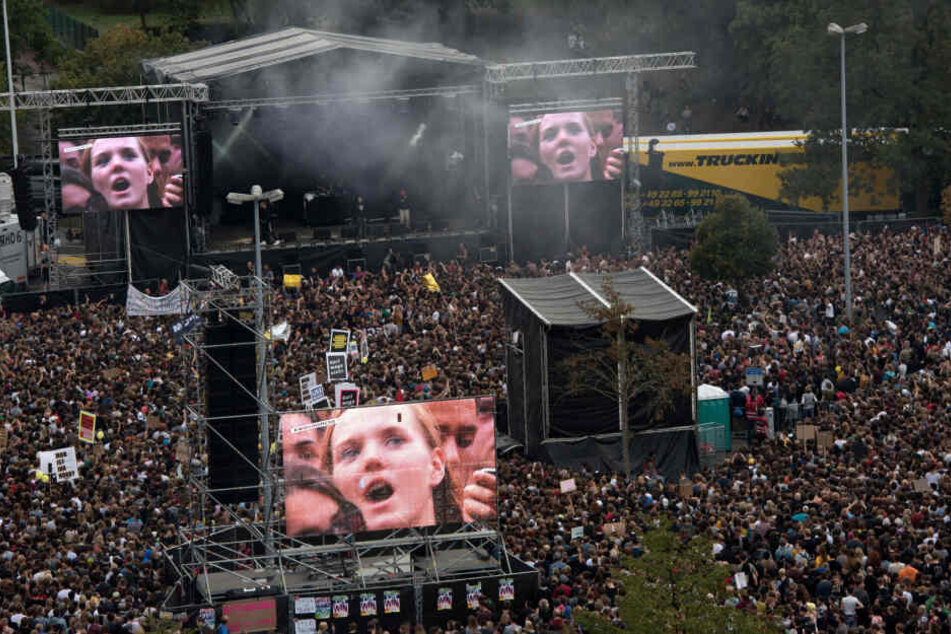 #wirsindmehr-Konzert gegen Rechts.