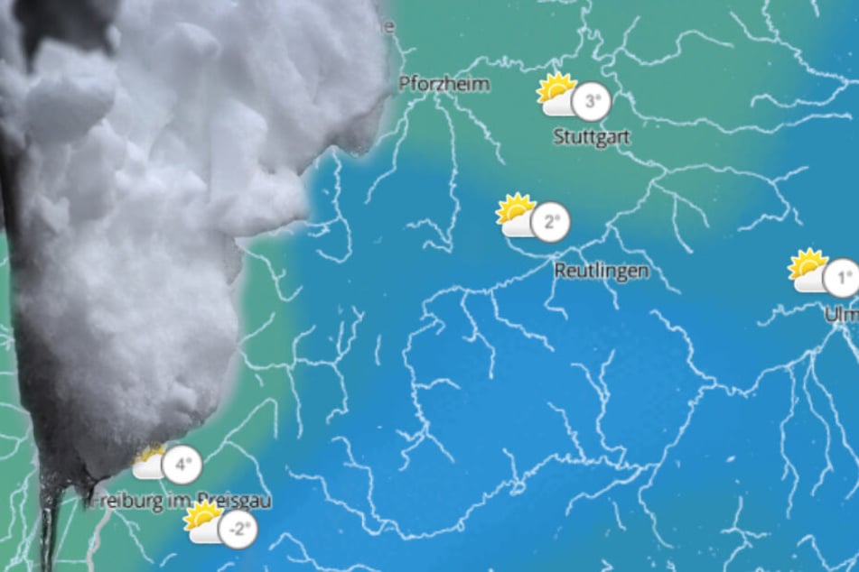 In Baden-Württemberg soll es zumindest bis über Nikolaus hinweg regen- und schneefrei bleiben.