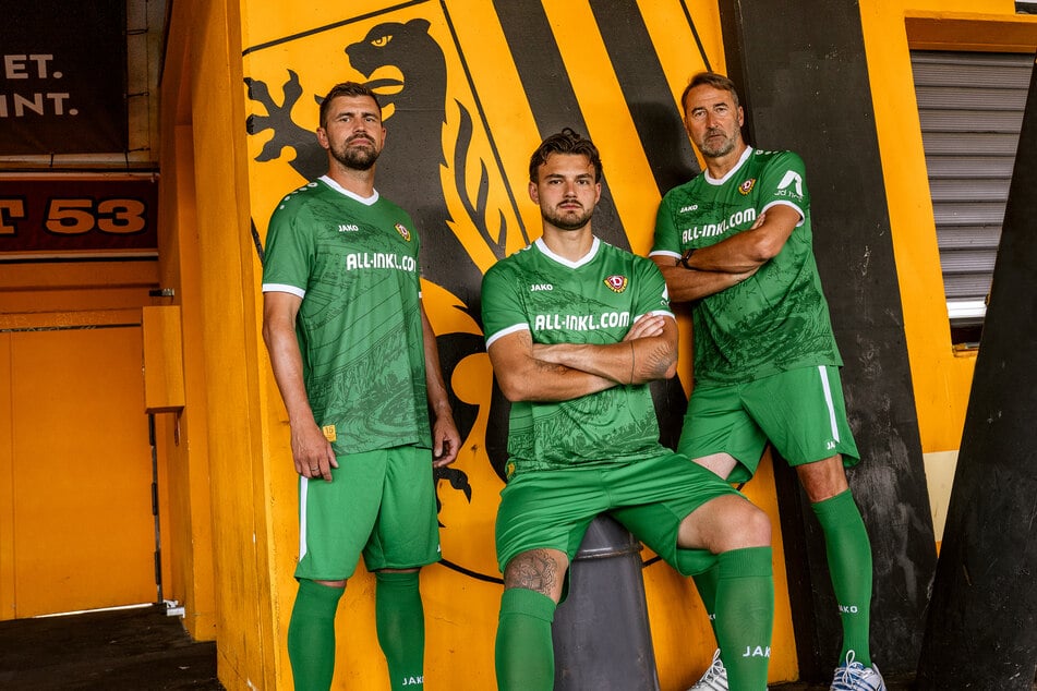 Das neue Torwart-Trikot von Dynamo Dresden ist eine ganz klare Botschaft an die Tradition des Vereins.