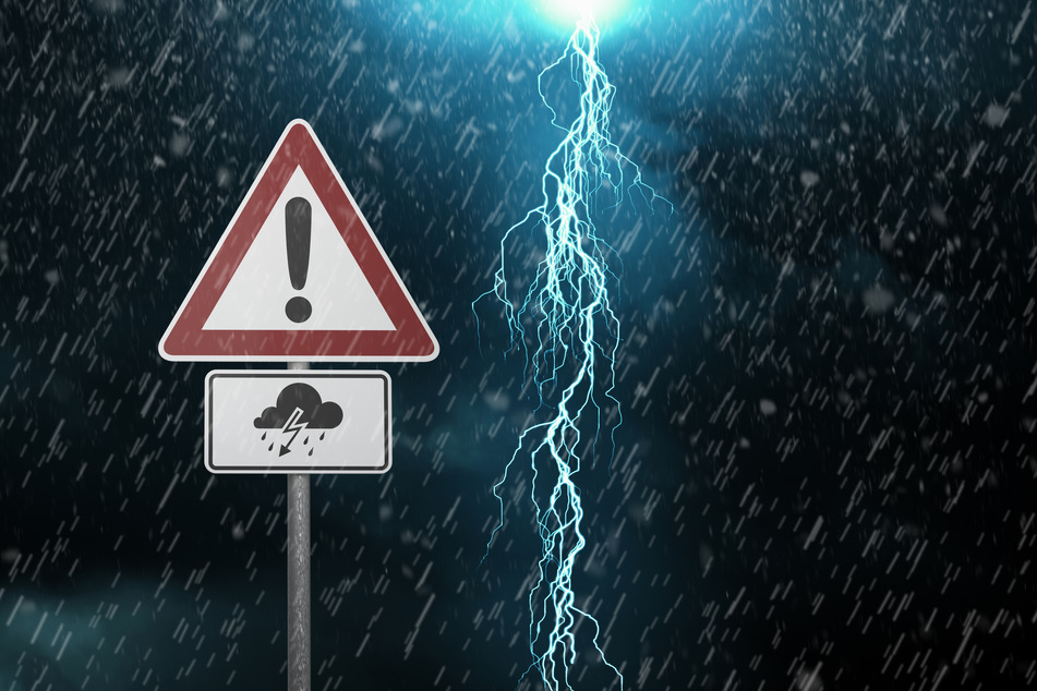 Nach Angaben des Deutschen Wetterdienstes kann es am Montag zu Gewittern kommen. Gebietsweise ist auch Starkregen möglich. (Symbolbild)