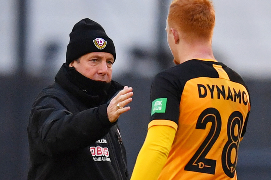 Paul Will (r.) ist für Dynamo-Trainer Markus Kauczinski eine Alternative für die linke Defensivseite.
