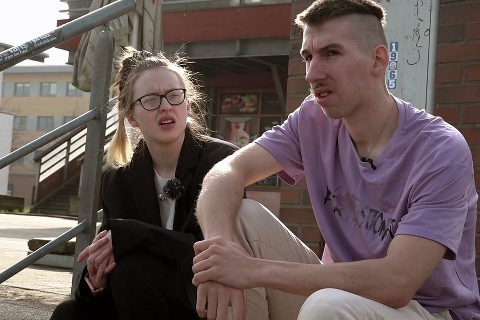 Jasmin (22) und Maik (23) sind offiziell obdachlos.