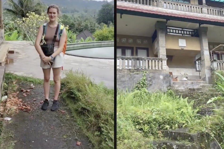Als Urlauber an dieser Airbnb-Unterkunft ankommen, zücken sie sofort ihr Handy, um sie zu filmen