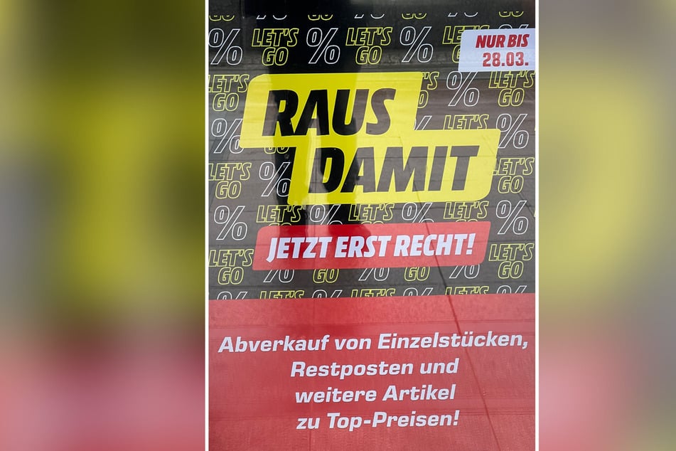 In der Filiale herrscht gerade Abverkauf.