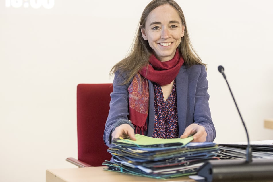 Gesundheitsbürgermeisterin Kristin Kaufmann (50, Linke)