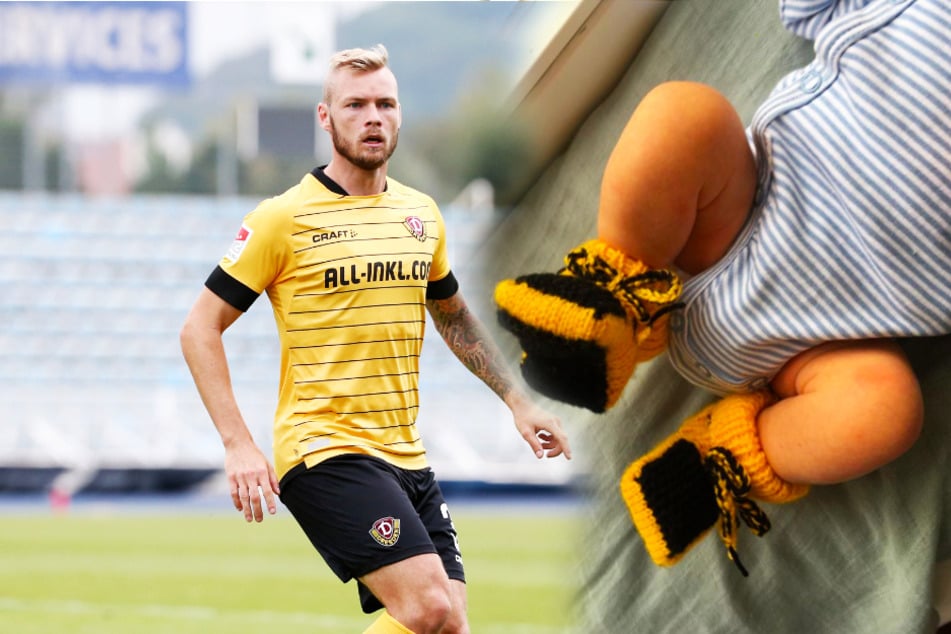 Brian Hamalainen gab die frohe Botschaft von der Geburt seines Sohnes bekannt.