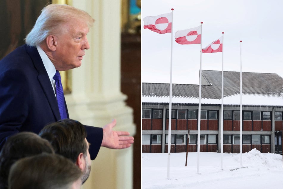 President Donald Trump's escalating threats to annex Greenland by force were met with a defiant joint response by the territory's political parties.