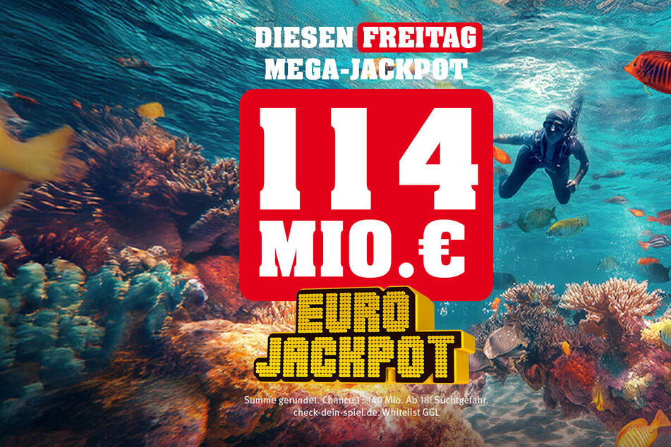 Eurojackpot-Ziehung am Freitag (2.5.) Mitspielen und mit etwas Glück bis zu 114 Millionen gewinnen.