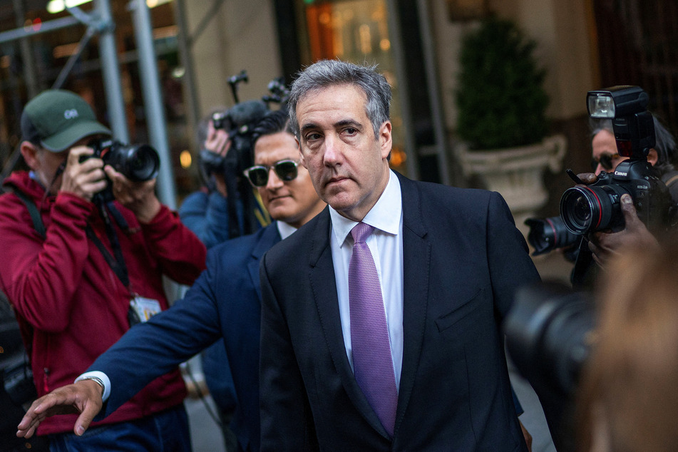 Michael Cohen, former lawyer for Donald Trump, departs his home in Manhattan to testify in the hush money trial.