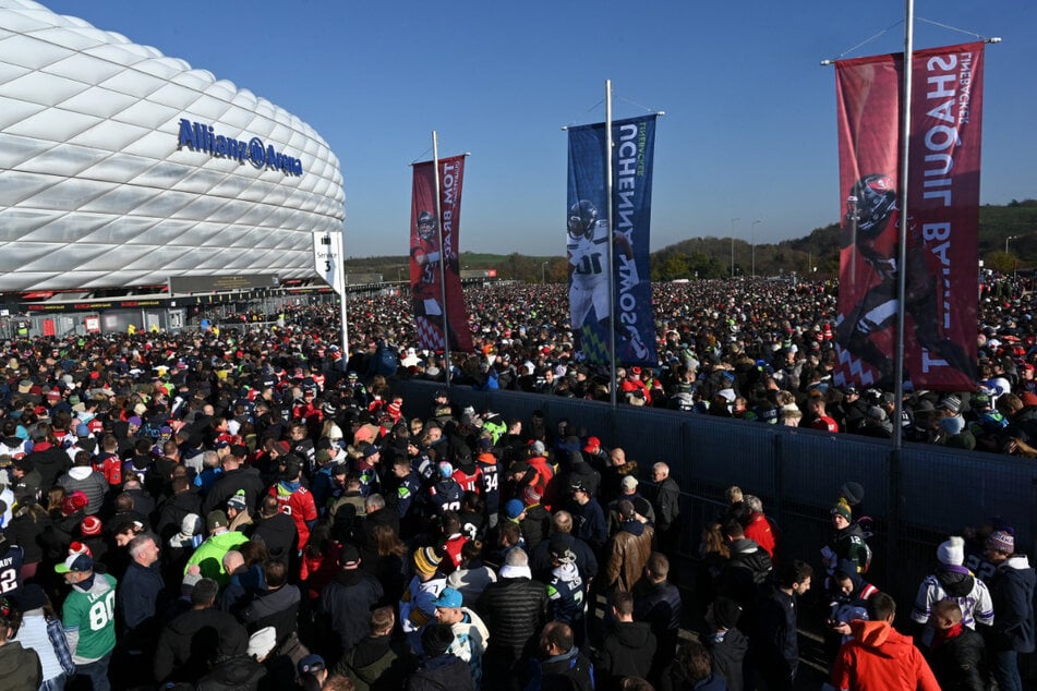 Die NFL war am Sonntag erstmals zu einem regulären Spiel in Deutschland zu Gast.