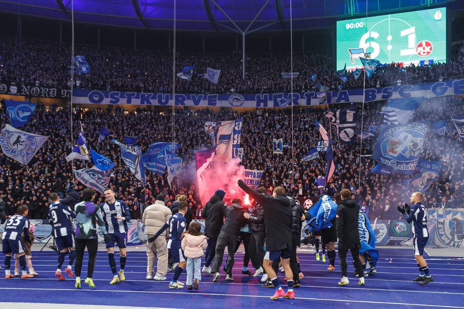 Den Hertha-Fans winkt eine weitere Pokal-Gala im Olympiastadion.