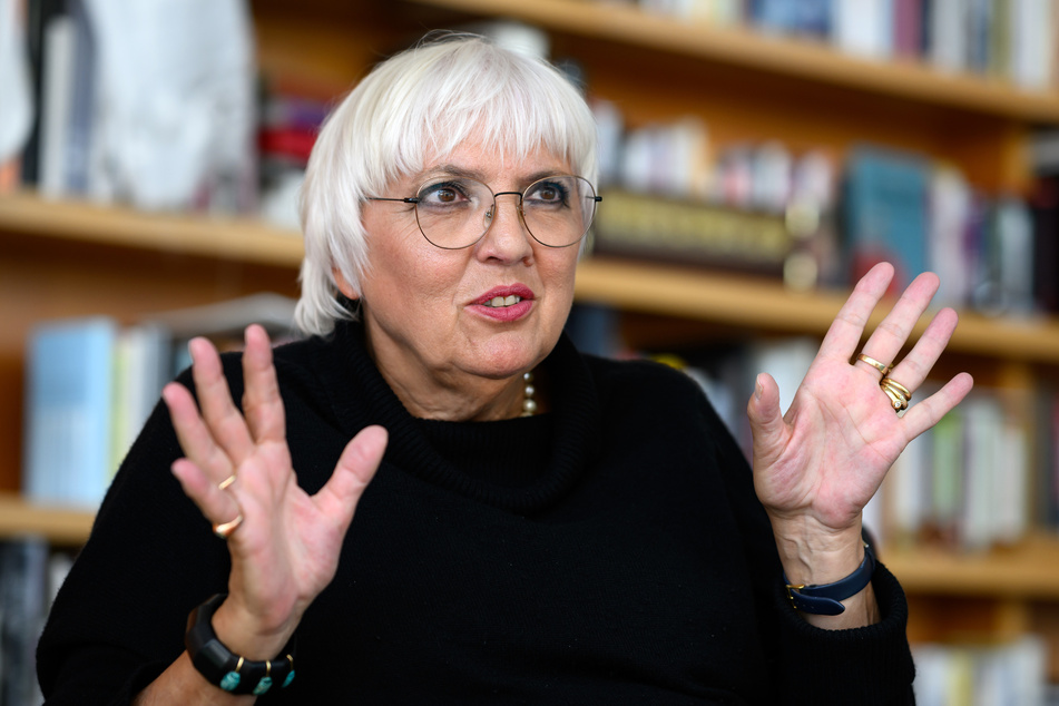 Kulturstaatsministerin Claudia Roth (68, Bündnis 90/Die Grünen).