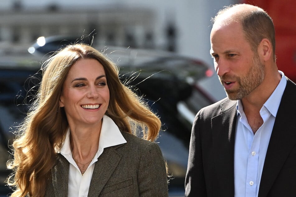 Prince William (r.) and his wife, Princess Catherine, were asleep at a nearby cottage when the burglary took place.