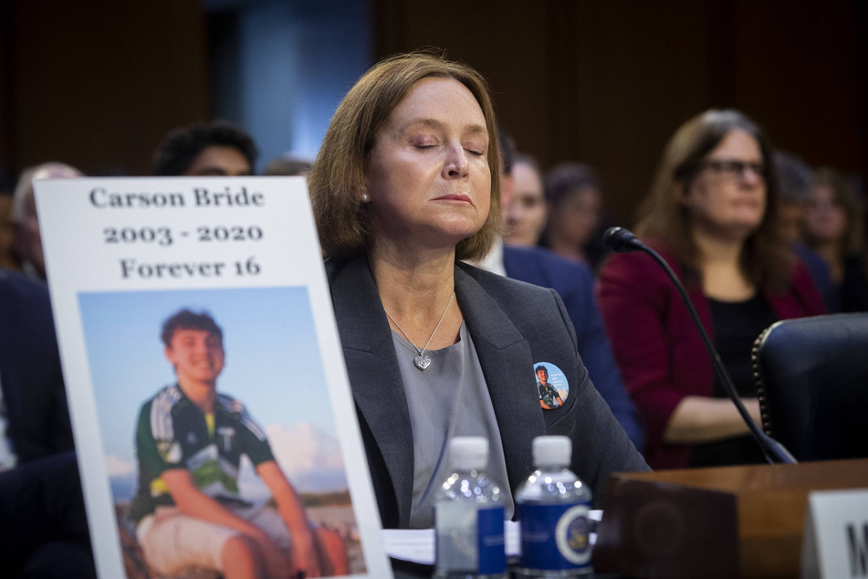 Kristin Bride, who spoke at the hearing, said her son died by suicide in 2020 after being viciously cyberbullied by his high school classmates.