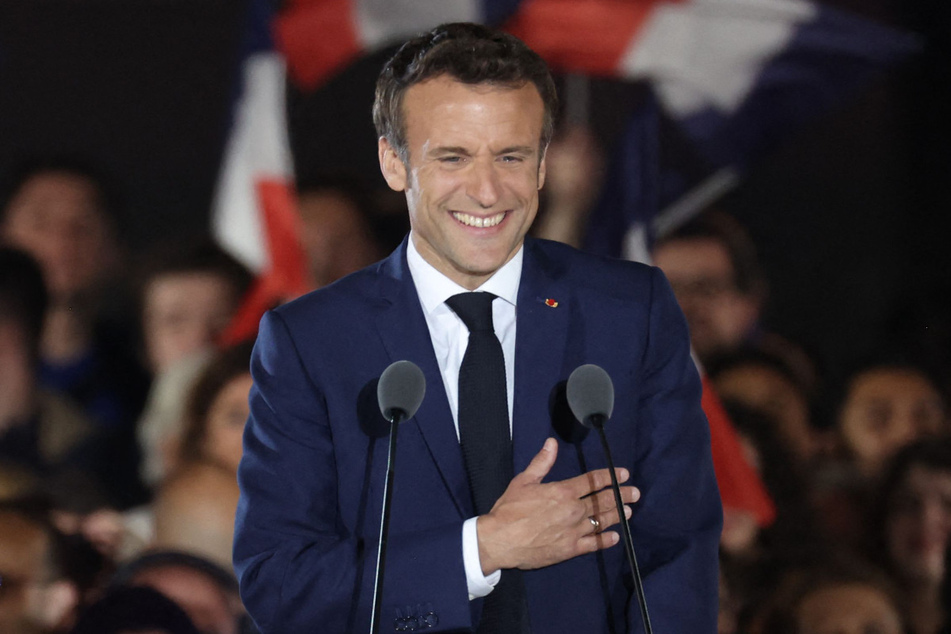 Emmanuel Macron (44) darf sich auf fünf weitere Jahre als französischer Präsident freuen.