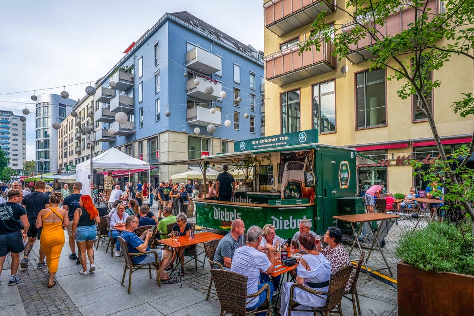 Sechs Tage lang werden in der Innenstadt mehr als 100 Sorten Bier ausgeschenkt.