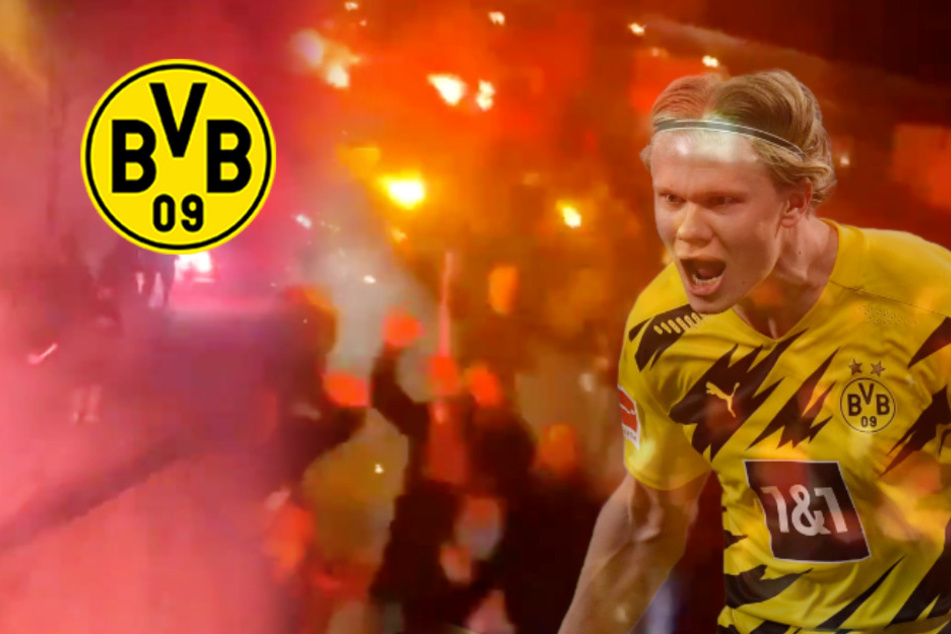 BVB-Fans mit Ekstase-Empfang für ihre Derby-Helden: Droht nun ein Nachspiel vonseiten der DFL?