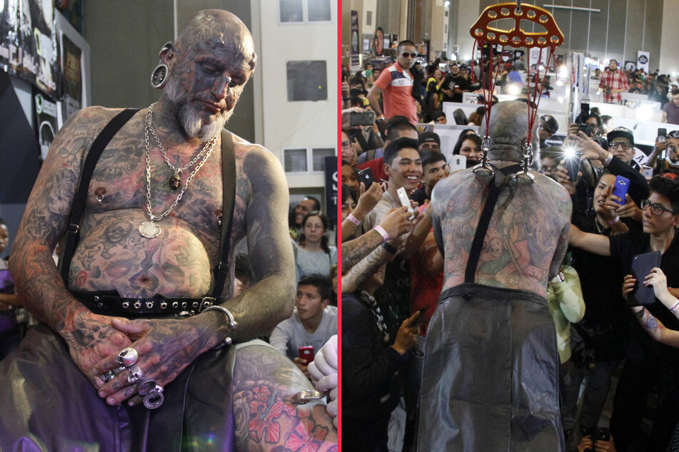 Victor and Gabriela Peralta have kept their world record for most body modifications.