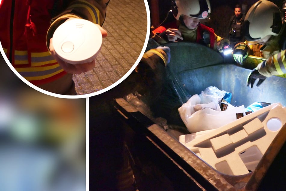 Kurioser Einsatz im Landkreis Leipzig: Feuermelder hält Nachbarn wach - Aber wo ist er?!