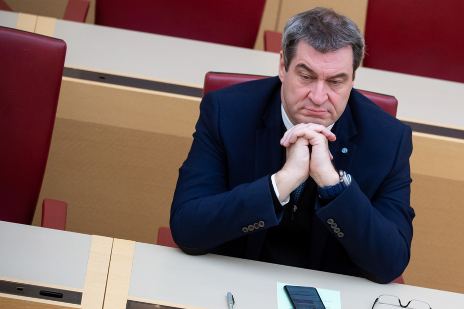 CSU-Chef Söder: Sein Vorschlag mit einer dunkelroten Warnstufe und neuen Beschränkungen gefiel nicht jedem.