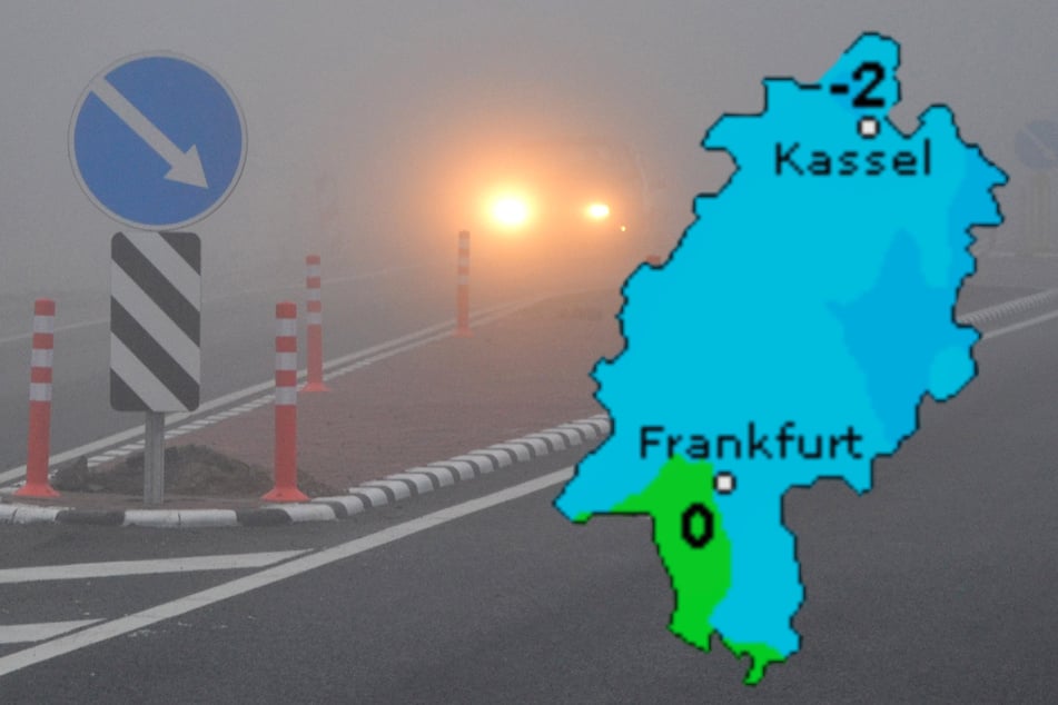 Insbesondere Autofahrer in Hessen müssen sich auf teils dichten Nebel einstellen.