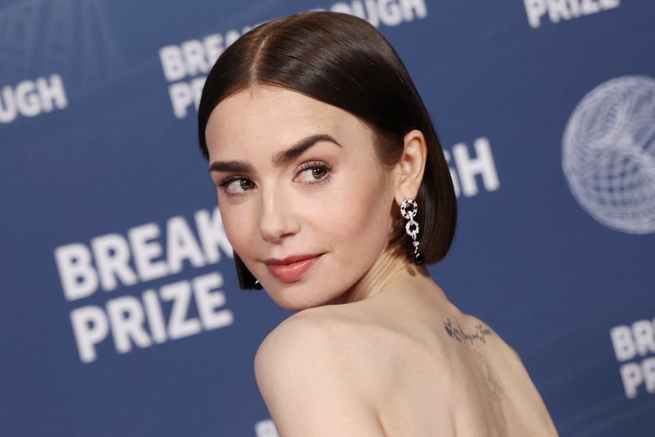 Lily Collins will portray Audrey Hepburn in an upcoming movie about the making of Breakfast at Tiffany's.
