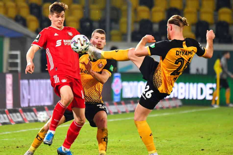 Am Mittwoch beim 1:1 gegen die Bayern kam Sebastian Mai (27, r.) nach 75 Minuten. Er war gleich voll in seinem Element.