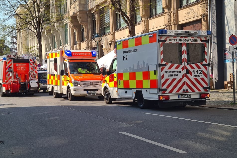 Der Unfall ereignete sich im westlichen Zentrum der Leipziger Innenstadt.