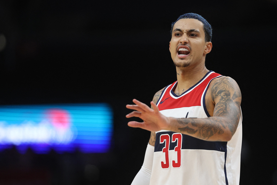 Seit 2021 geht Kyle Kuzma (28) in der NBA für die Washington Wizards auf Punktejagd.