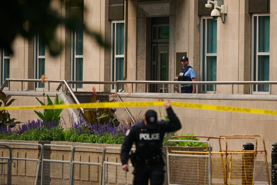 Gunshots were fired near the US consulate in Toronto on Monday, local police said.