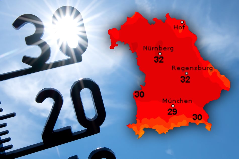 30-Grad-Marke? Kein Problem! So (gut) wird das Wetter in Bayern am Wochenende